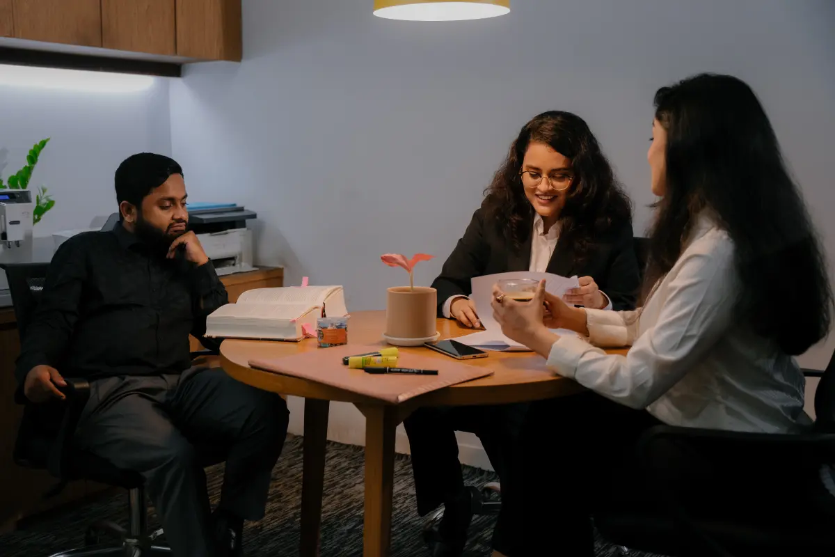 Team discussion — photo 2